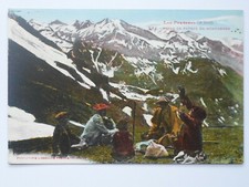 Cpsm pyrénées repas d'occasion Cpsm pyrénées repas d'occasion  Eu