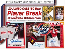 Cal Raleigh SEA 2025 Topps SERIES 2 JUMBO 10 Estojo (60 Caixa) Player Break #1 comprar usado  Enviando para Brazil