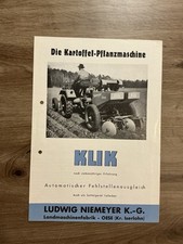 Rig niemeyer pflanzmaschine gebraucht kaufen  Voerde (Niederrhein)