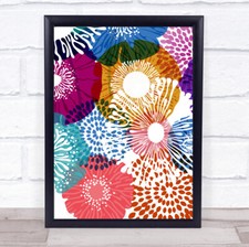 Modern bold flowers for sale  UK