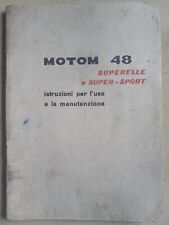 Motom modello superelle usato  Italia