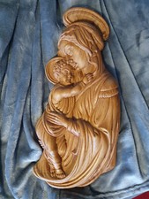 Holz skulptur wand gebraucht kaufen  Köln