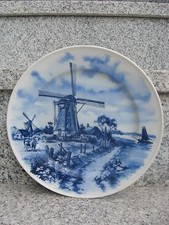 Assiette decoration delft d'occasion  Sarreguemines