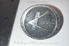 Emblema/logotipo de guitarra elétrica série Kay K700/K300 em prata (ouro?) por volta de 1965 comprar usado  Enviando para Brazil