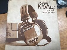 Koss 6alc dynamic for sale  MORDEN