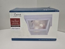 Patriot lighting white for sale  Peculiar