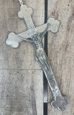 Crocefisso acciaio antico usato  Verona