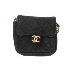 Bolsa de ombro CHANEL Matrasse preta/noir 800000123847000, usado comprar usado  Enviando para Brazil
