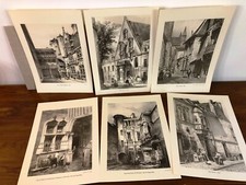 Gravures dijon carton d'occasion  Seurre