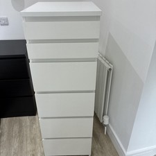 drawers ikea x2 malm for sale  CATERHAM