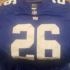Camiseta Nike On Field NFL New York Giants Saquon Barkley #26 masculina tamanho G comprar usado  Enviando para Brazil