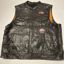 Milwaukee leather waistcoat for sale  BOURNEMOUTH
