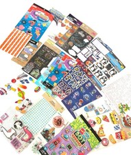 Grande Lote de Adesivos Scrapbooking Crianças Disney Animais Pérolas Férias Homescho comprar usado  Enviando para Brazil