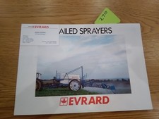 Evrard trailer sprayer for sale  WHITCHURCH
