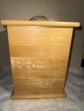 Wooden bread bin for sale  STOKE-ON-TRENT
