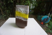Vase gelb braun gebraucht kaufen  Bremen