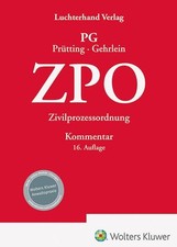 Zpo kommentar zivilprozessordn gebraucht kaufen  München
