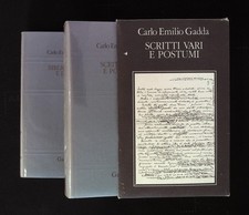 Gadda carlo emilio usato  Italia