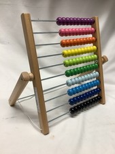 Abacus wooden bead for sale  MIDDLESBROUGH