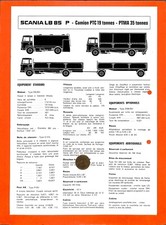 Scania trucks fiche d'occasion  Ouzouer-sur-Loire