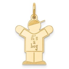 Pingente de berloque feminino de ouro amarelo 14k infantil comprar usado  Enviando para Brazil
