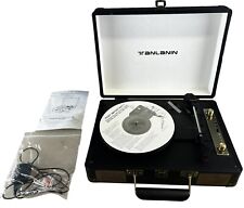 Usado, Gravador de vinil Tranlanin Bluetooth 3 velocidades portátil novo na caixa com 2 agulhas comprar usado  Enviando para Brazil