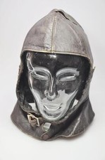 Sturmhaube fliegerhaube leder gebraucht kaufen  Deutschland