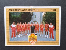 Usado, Cartões oficiais de basquete Team Maurienne Savoir Basket #145 1994 Panini França comprar usado  Enviando para Brazil