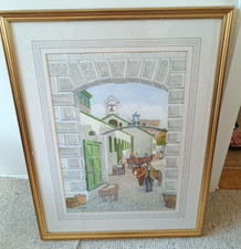 Town print size for sale  PLYMOUTH