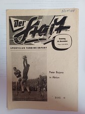 Programmheft stadionheft turbi gebraucht kaufen  Sondershausen