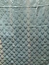Brokatvorhang hellblau baumwol gebraucht kaufen  Wörrstadt