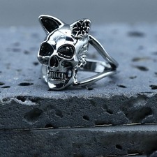 Anello teschio per usato  Italia