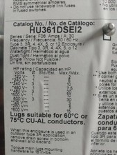 Square hu361dsei2 600 for sale  Richmond