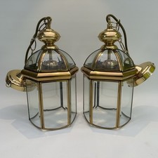 Vintage brass lantern for sale  STOKE-ON-TRENT