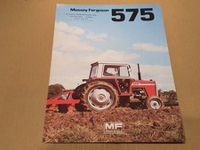 Folheto de vendas de trator agrícola original Massey Ferguson 575 de 1976 comprar usado  Enviando para Brazil