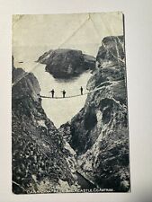 Antique Irish Postcard - Carrick-a-Rede, Ballycastle, County Antrim comprar usado  Enviando para Brazil