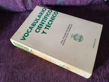 VOCABULARIO CIENTIFICO Y TECNICO, REAL ACADEMIA DE CIENCIAS 1990, usado comprar usado  Enviando para Brazil