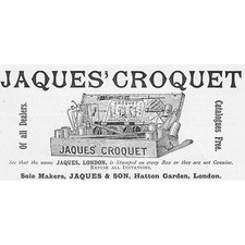 jaques croquet set for sale  GLASGOW