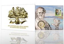 Encart monnaie timbre d'occasion  France