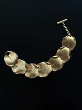 Bracelet balenciaga doré d'occasion  Chartres
