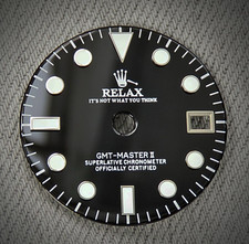 Fabricante de discagem -GMT esmalte preto mostrador relax com índices de prata BGW9 para Seiko mod comprar usado Fabricante de discagem -GMT esmalte preto mostrador relax com índices de prata BGW9 para Seiko mod comprar usado  Enviando para Brazil