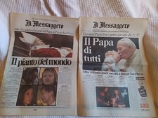 Giornali vintage messaggero usato  Roma