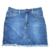 Saia jeans azul cintura alta Abound tamanho 29, usado comprar usado  Enviando para Brazil