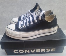Converse platform black for sale  SOUTHPORT