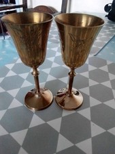 brass goblets for sale  NORWICH