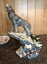 Howling wolf ceramic for sale  GRANTHAM