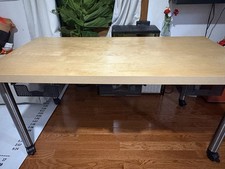 Wood top table for sale  Westerville