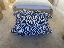 Faux fur zebra for sale  BIRMINGHAM