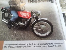 Tribsa cafe racer for sale  BRIGHTON
