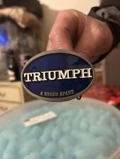 Triumph belt buckle for sale  POOLE